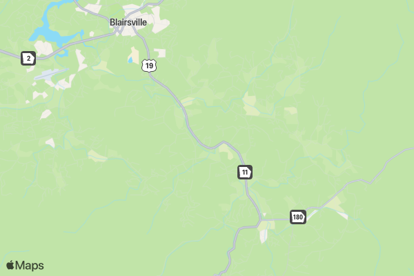 August Winery Comedy Night location map image
