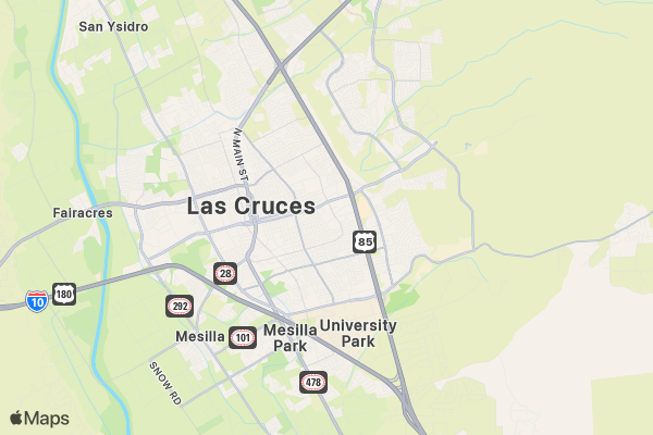 2024 Las Cruces Pecan Festival location map image