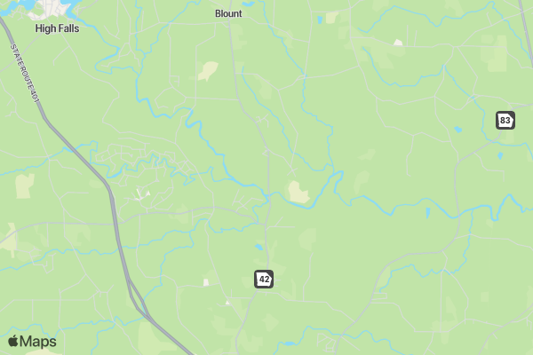 3D Archery Tour of Georgia - Forsyth location map image