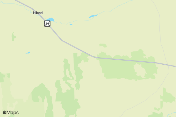 3rd Annual Mountain Archery Fest at Antelope Butte Mountain location map image