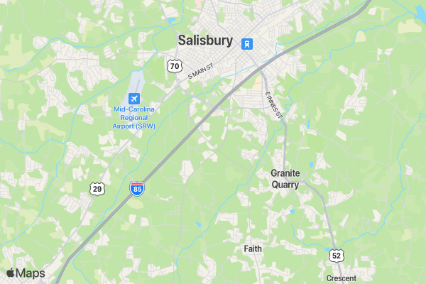 421tt  Salisbury - 4 Wheeler Race location map image