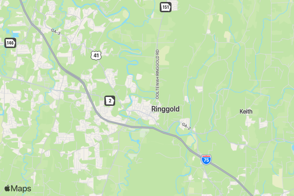 9/12 - Sunday South Chick Float location map image