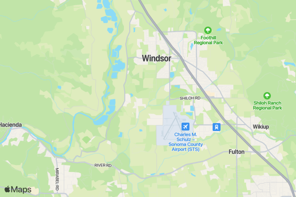 AFWC Awards Party location map image