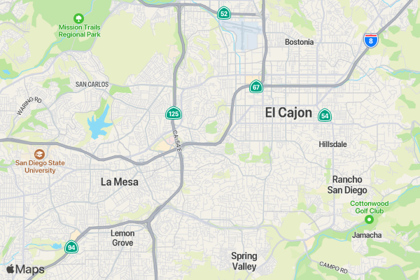 Alex Vesia Dodger Baseball Camp San Diego location map image