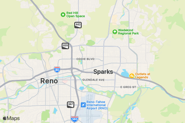 American Dream Gun Show - June location map image