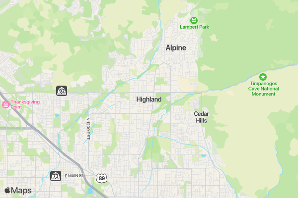 Baby Celebration location map image