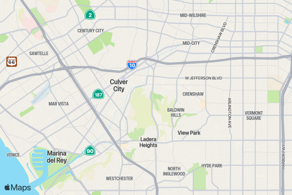 Candles in the Park! location map image