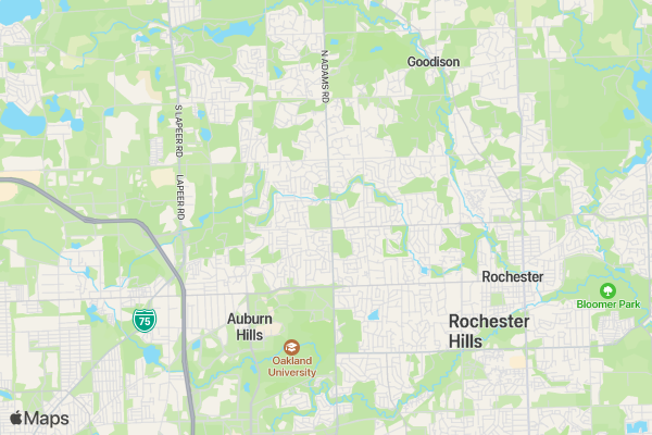 Color Run location map image