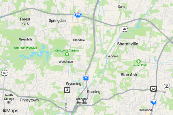 Drug Free Clubs of America location map image