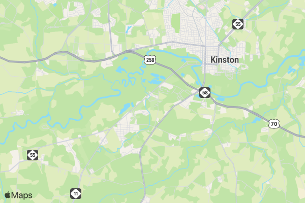 Eastern North Carolina Renaissance Faire location map image