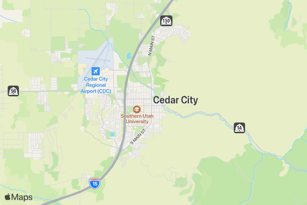 Eli Young Band Cedar location map image