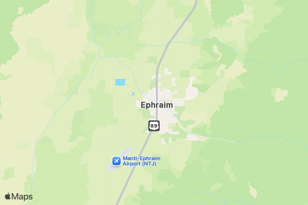 Ephraim City Fall Festival  location map image