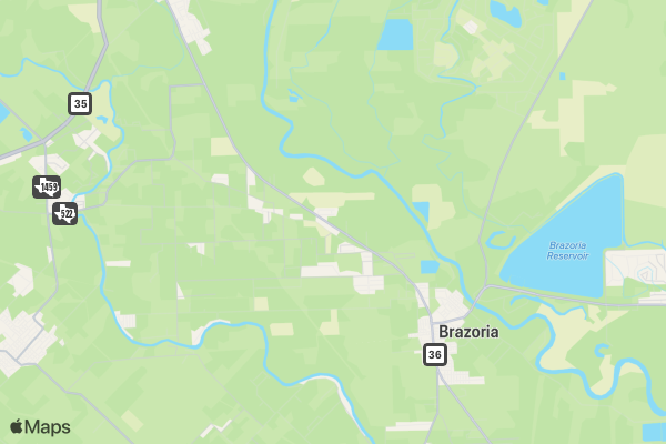 Fall West Brazos Gun Show location map image