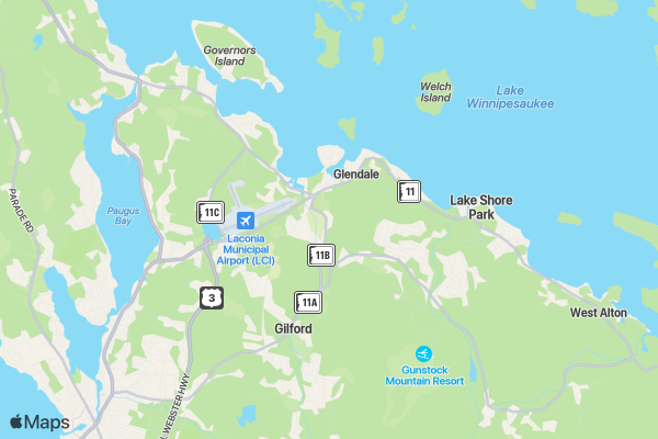 Patrick Tobin's Sinatra location map image