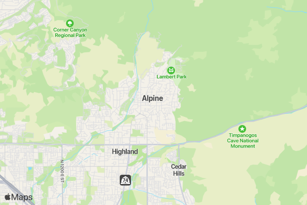 Girl's 3.5 Intermediate Doubles location map image