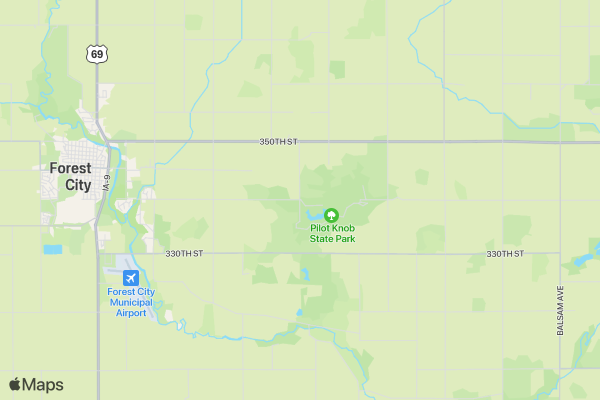 Halloween Hike location map image