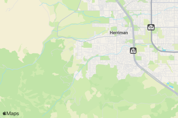 Herriman Youth Fishing Class location map image