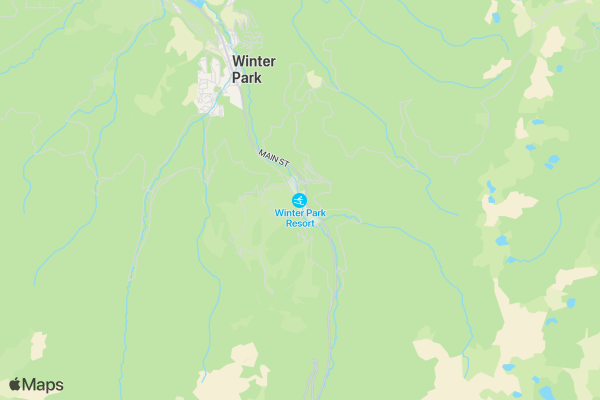 HIKE TO HUNT / Winter Park Resort, CO location map image