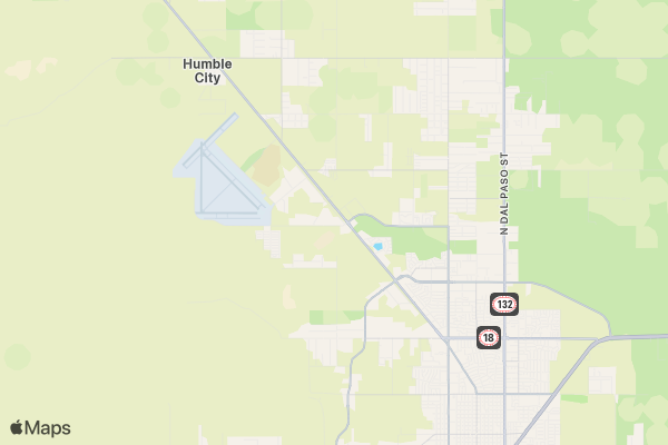 Hobbs Gun & Knife Show - November location map image