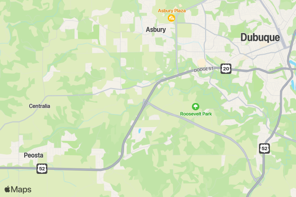 Intro to Pottery 2, Wednesdays location map image