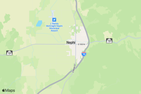 Juab County Fair Roping Night location map image