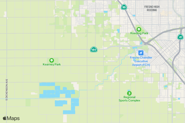 Kearney Renaissance Faire location map image