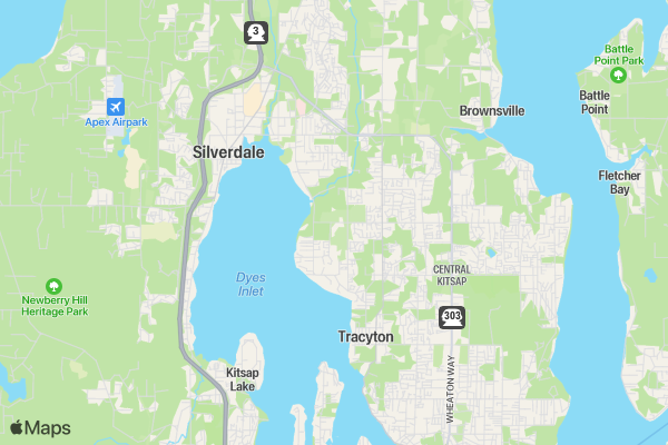 Kitsap Fair & Stampede Association Harvest Ball - Barn Dance location map image
