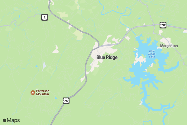Kiwanis Blues Train location map image