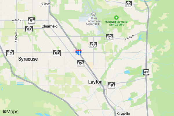 Layton Classic Tattoo Show location map image