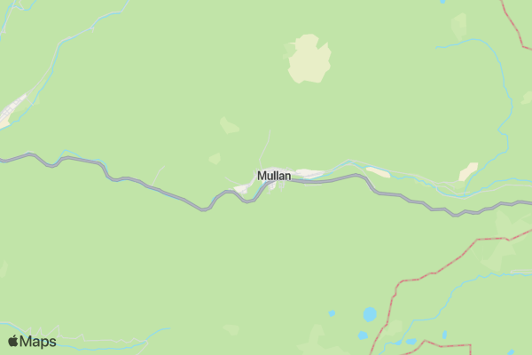 Lookout Pass location map image