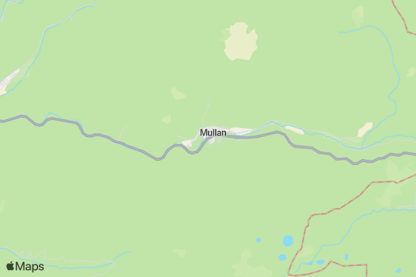 Lookout Pass - Idaho location map image