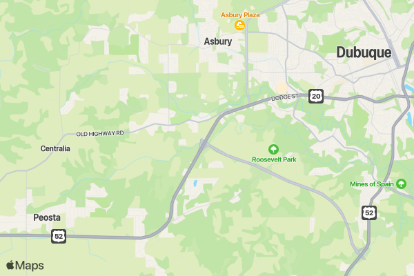 May Owl Bottle Stoppers location map image