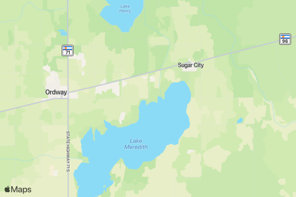 MileHigh Reserved Campsites location map image