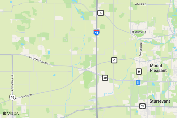 Mission 31 - Racine Instinctive Bowmen location map image