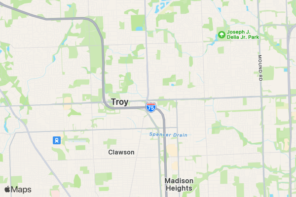 Motor City 600 - Michigan location map image