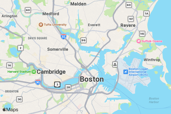 My Event location map image