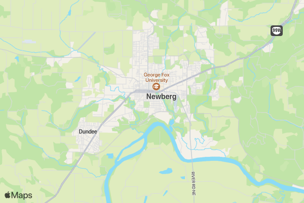 Newberg Old Fashioned Festival Cruise In location map image