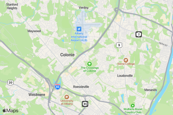 NY Women's Expo location map image