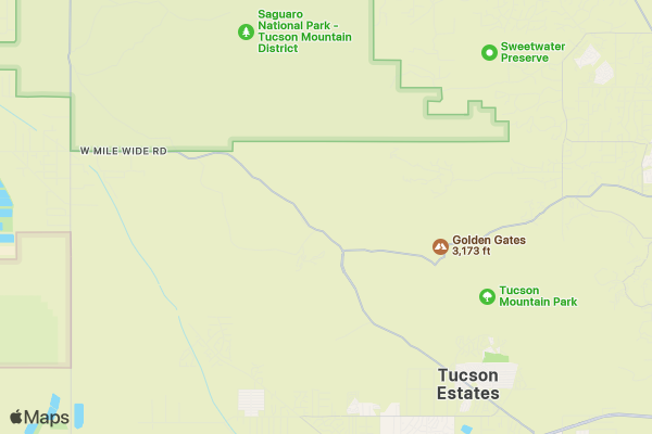 Old Pueblo Shootout / Southwestern 3D Championship Series - 4th Leg location map image