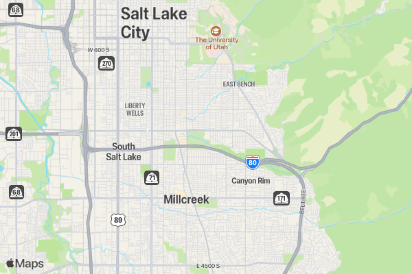 One Family Athletics Summer Training Camp Salt Lake City location map image