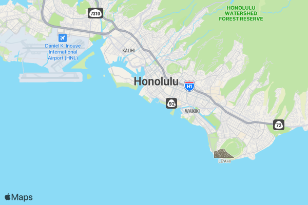 PARADISE SUNSET PARTY CRUISE location map image