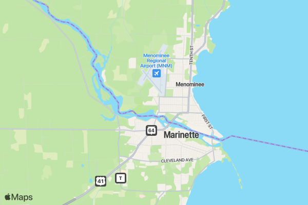 Pink-Vitational - M&M Gliders Gymnastics Meet location map image