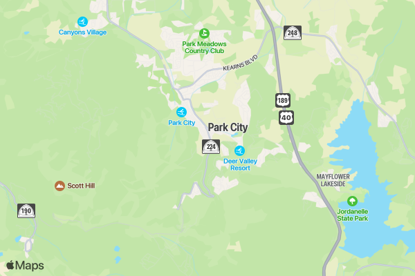 Premiere Park City location map image