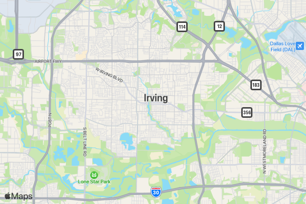 Pro Time Fishing location map image
