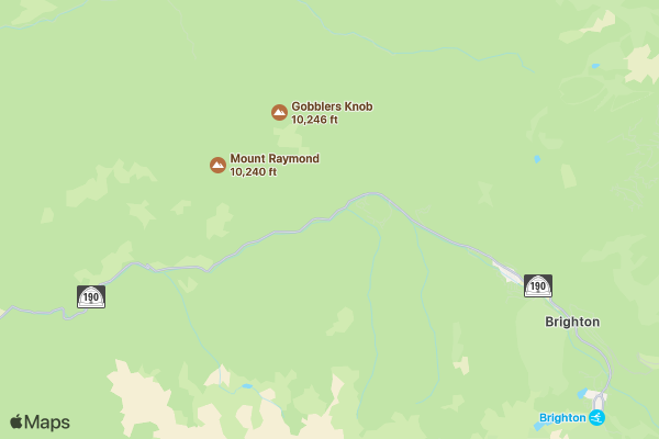 Redmen camping location map image