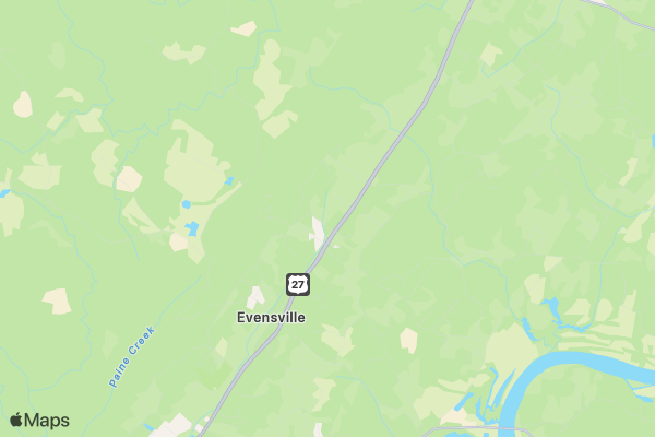 Rhea County Fair Pageant location map image