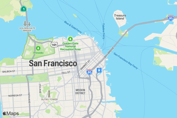 Rides by Me- Classic Sidecar Tour location map image