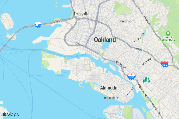 SALSA ON THE BAY location map image