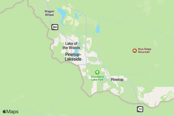Show Low Film Festival location map image