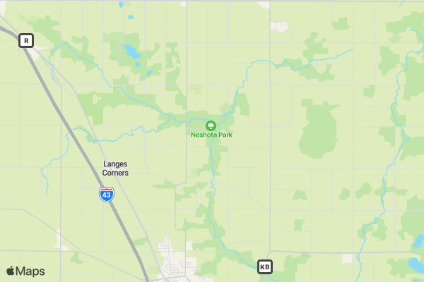 Skunks at the Park Cribbage Tournament location map image